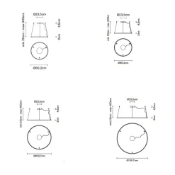ANNAUX Filigrane Ring-Hängeleuchte
