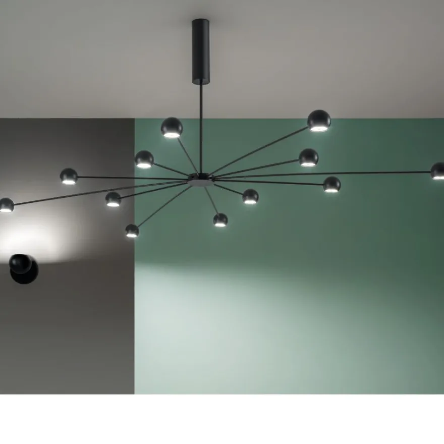 ATRAX Großer, moderner Design-Kronleuchter
