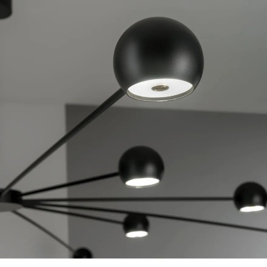 ATRAX Großer, moderner Design-Kronleuchter