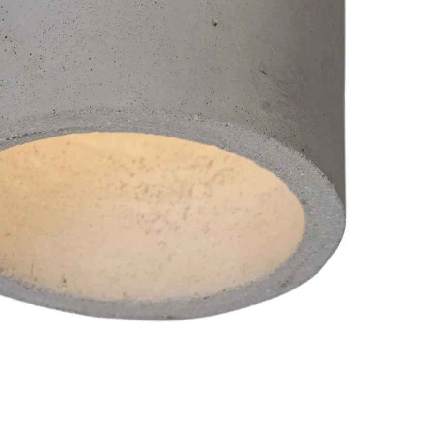 ATUN Zylindrische Beton Deckenlampe