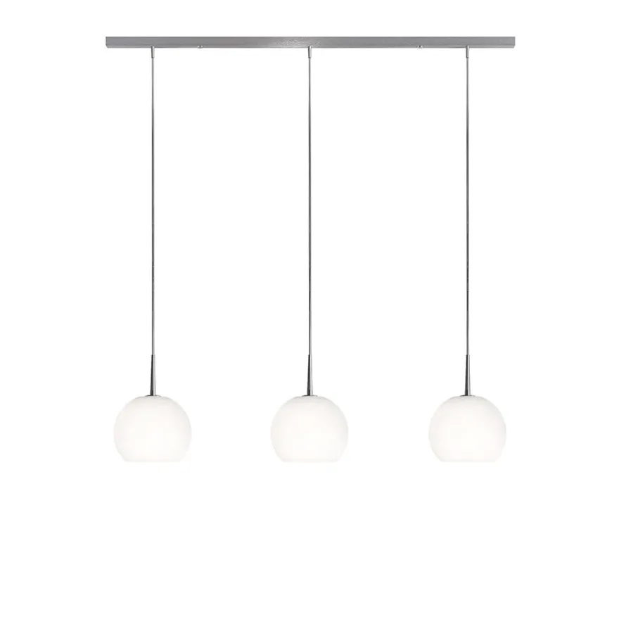 BALL S 3-flammige Opalglas Pendelleuchte