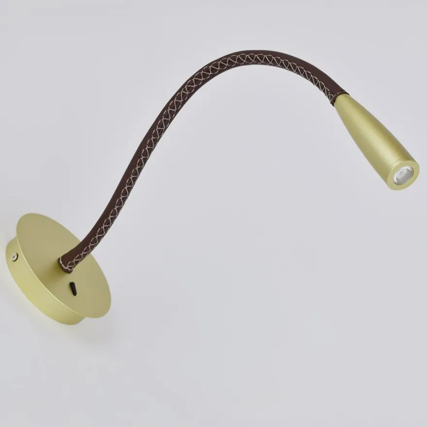 CERATIO Design Wandleuchte mit flexiblen Wandarm