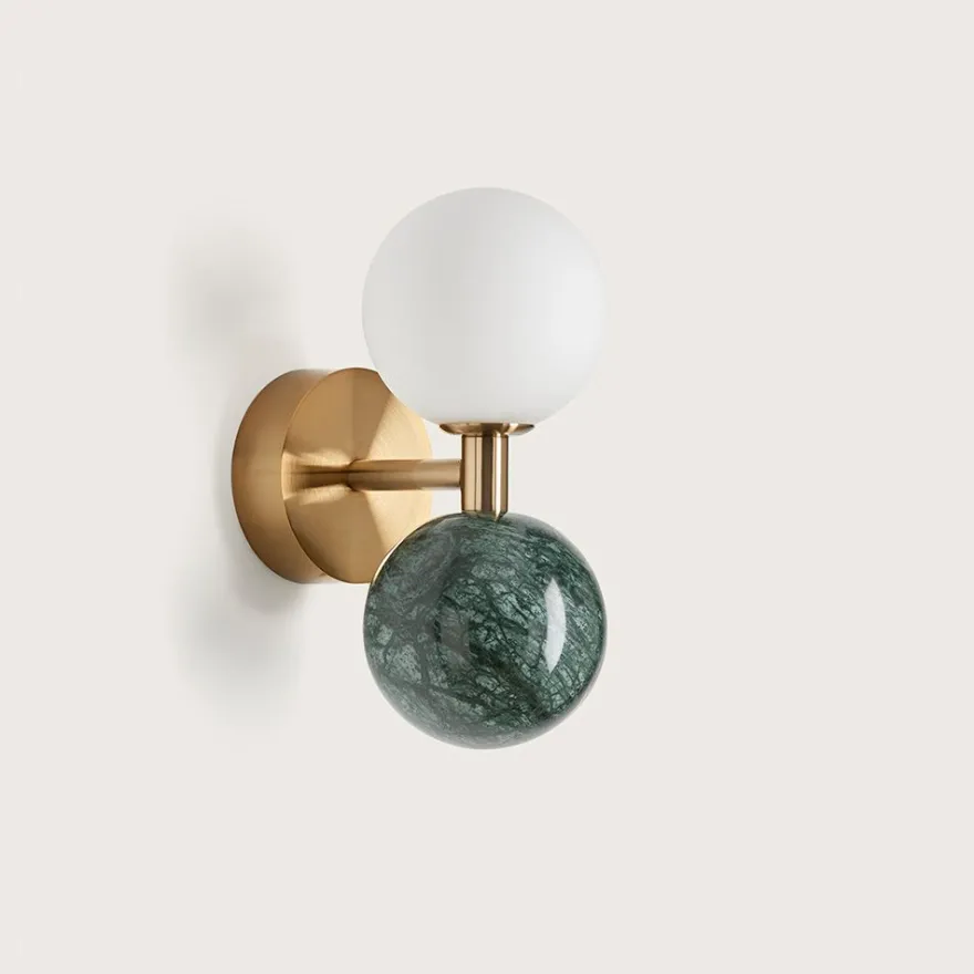 DALT Design Wandleuchte mit Mamor
