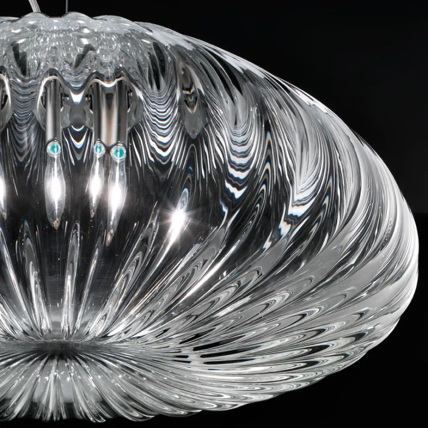 DIAMANTE Brilliante Italienische Glas-Pendelleuchte