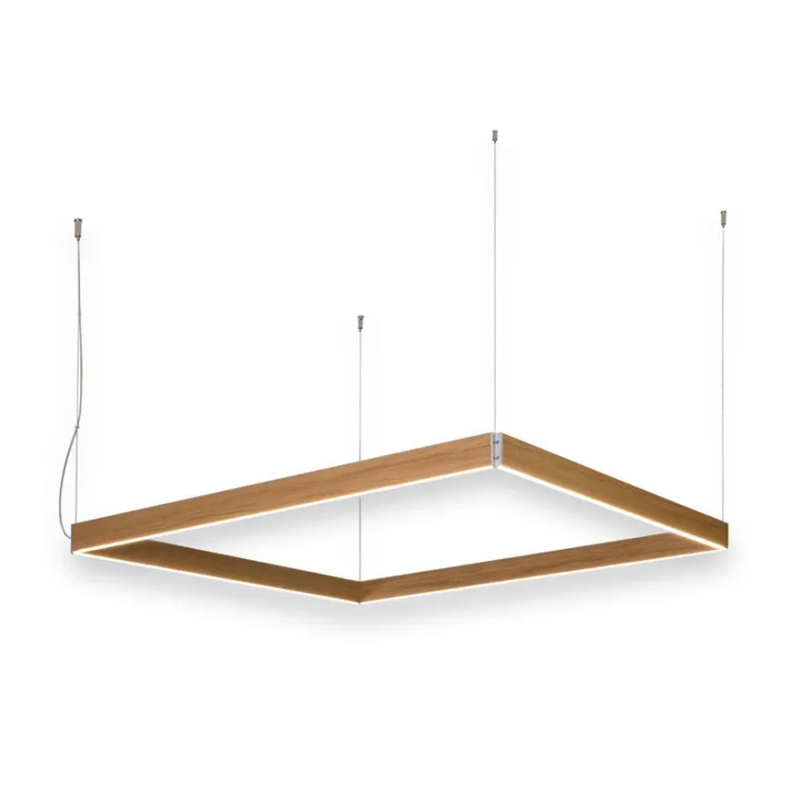ESPADA LED Hängeleuchte in rechteckiger Form