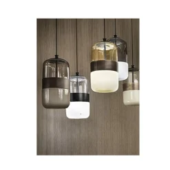 FUTURA Lange Glas-Hängeleuchte