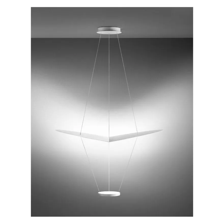 Große Design-Hängeleuchte mit 100 cm Durchmesser