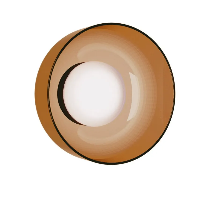 IPON Runde Wandleuchte Glas