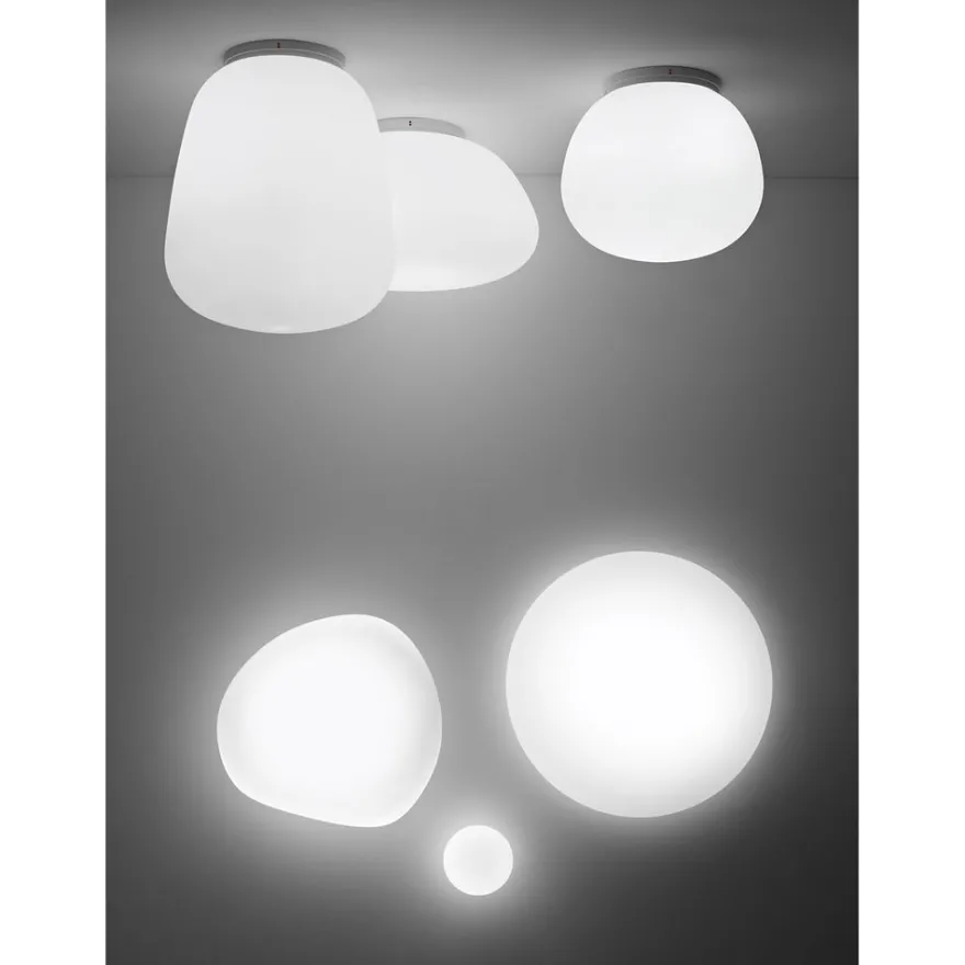 JOON Italienische Pendelleuchte mit Opalglas