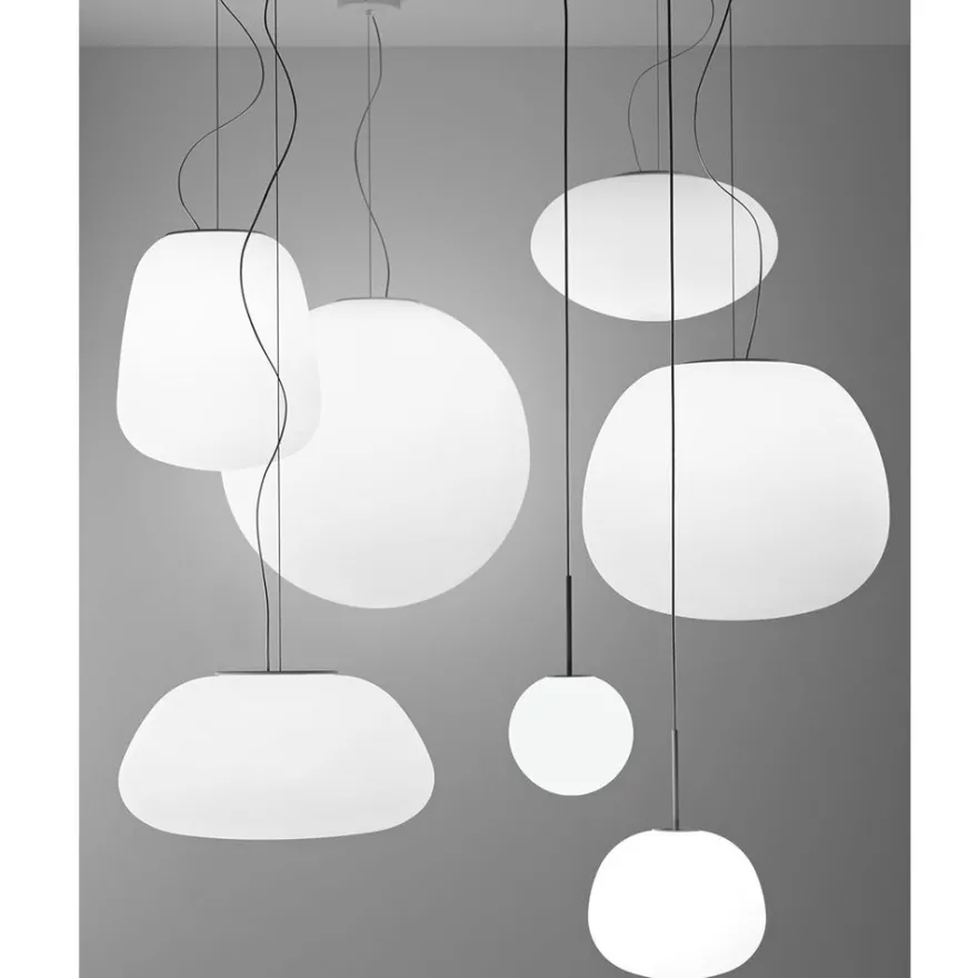 JOON Italienische Pendelleuchte mit Opalglas