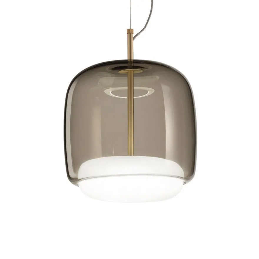 JUBE Zeitlose italienische LED Glaspendelleuchte mit Diffusor