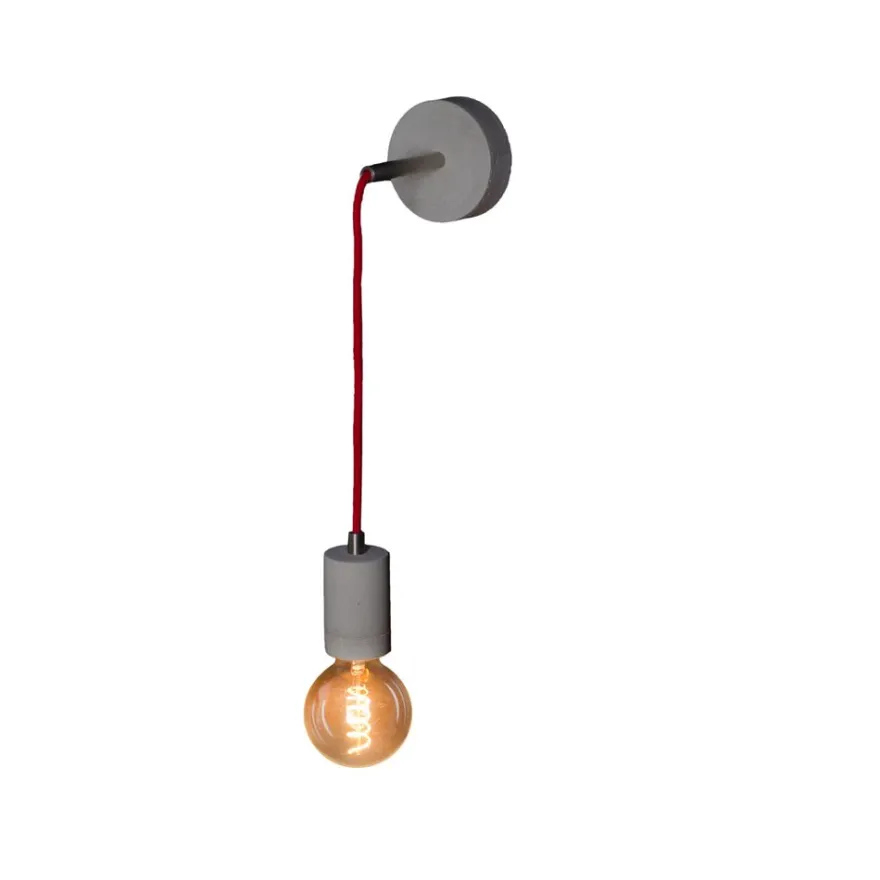 KNALLA Wandlampe mit Leuchtenpendel aus Beton