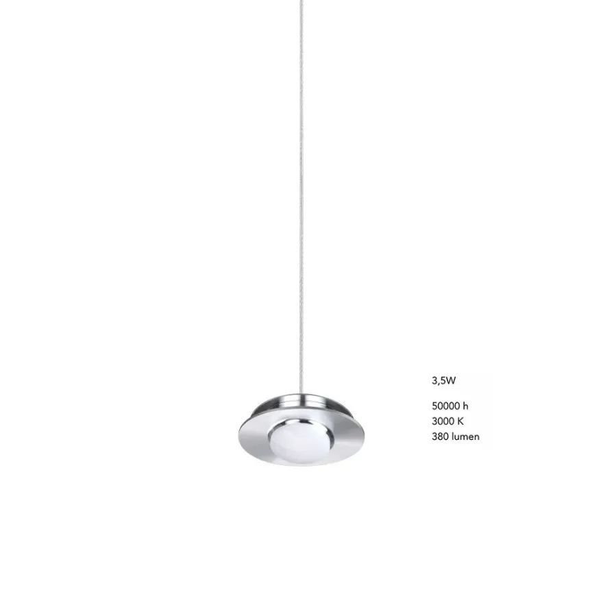 LABELL Glas-Pendelleuchte einzeln Ø 20 cm