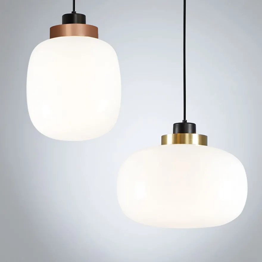 LEGÈR Glas-Wandleuchte mit LED in zwei Größen