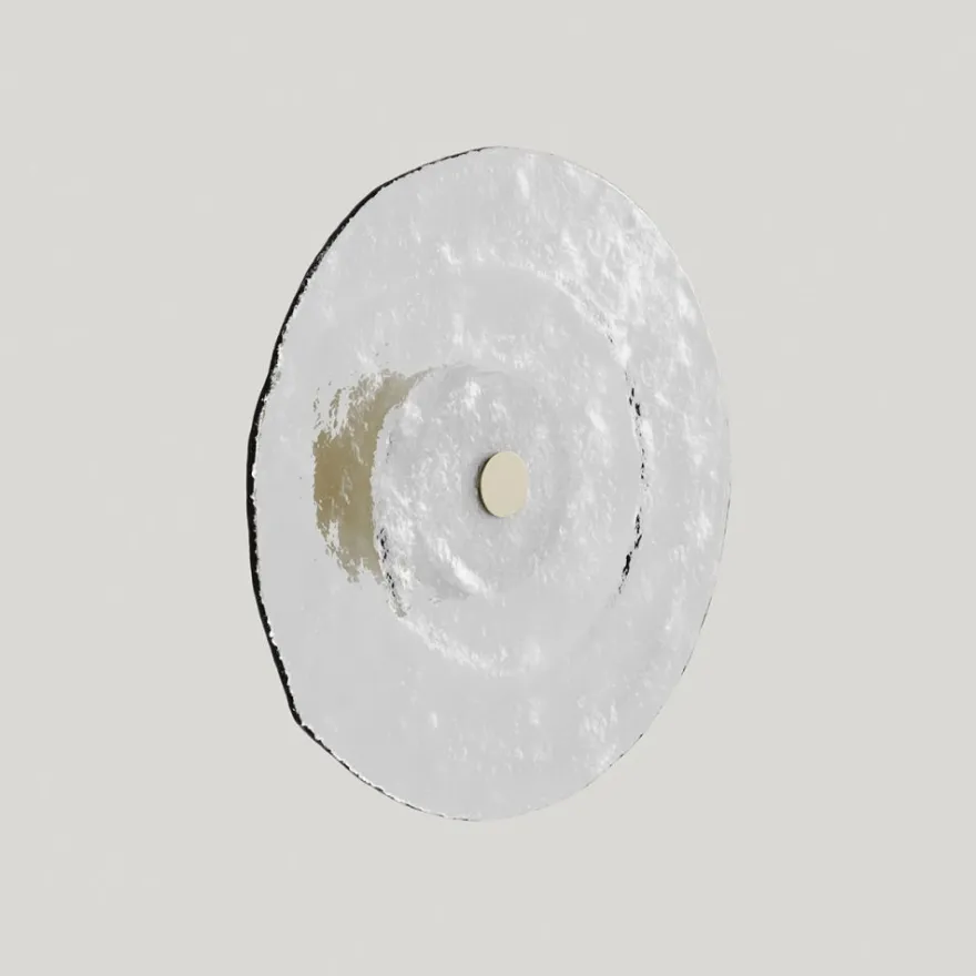 LIDA Design-Wandleuchte Glas
