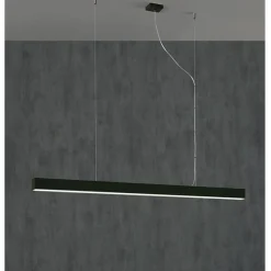LINEA Lange LED Linien-Pendelleuchte Up&down Licht