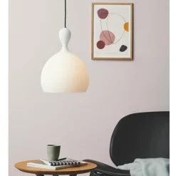 LYRIC Opalglas Pendelleuchte organisch