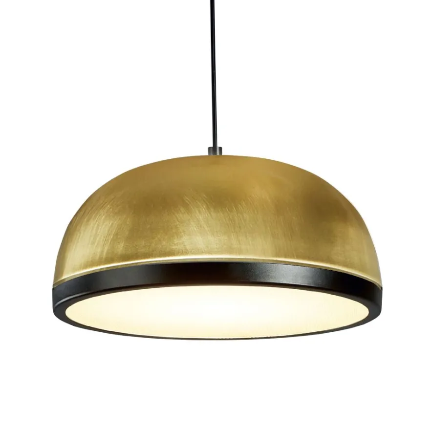 MOLLY M Halbrunde LED Pendelleuchte aus Messing oder Kupfer