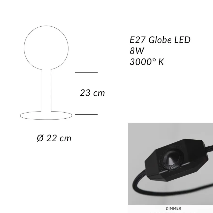 MUTU Farbige Tischlampe