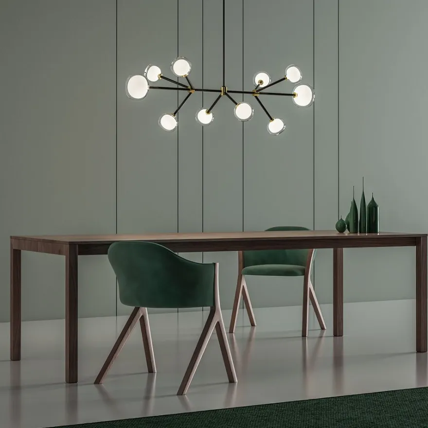 NABILA Moderner Kronleuchte 10-flammig