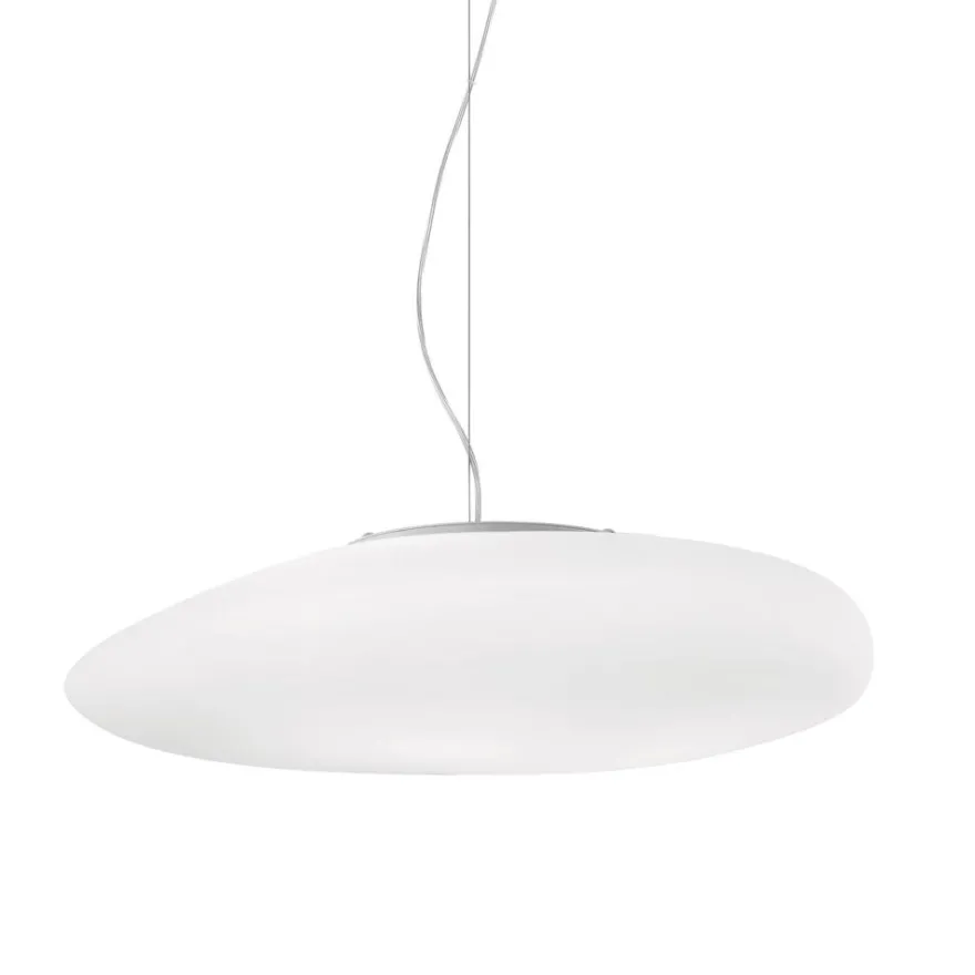 NEOCHIC Organische Pendelleuchte mit weißem Glas