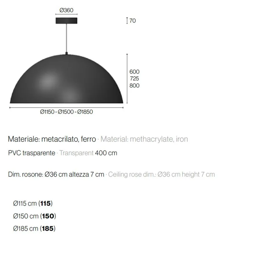 OCIO Extra große Pendelleuchte