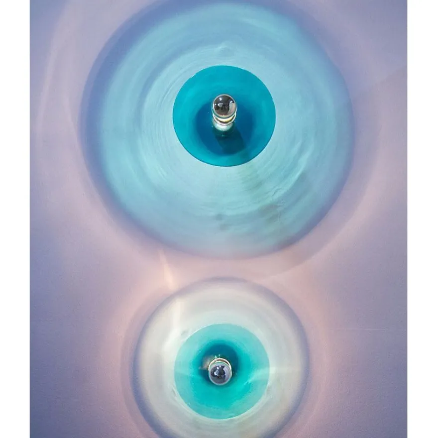 OSIRI Wandleuchte mit farbigen Glas