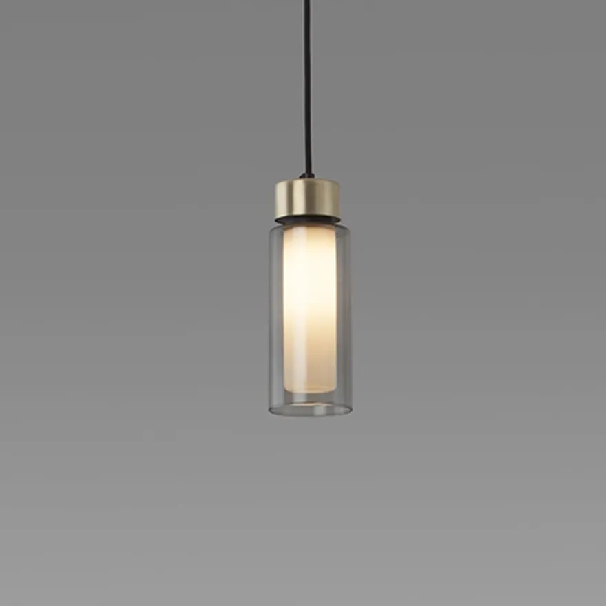 OSMAN Italienische Designleuchte Glas Messing