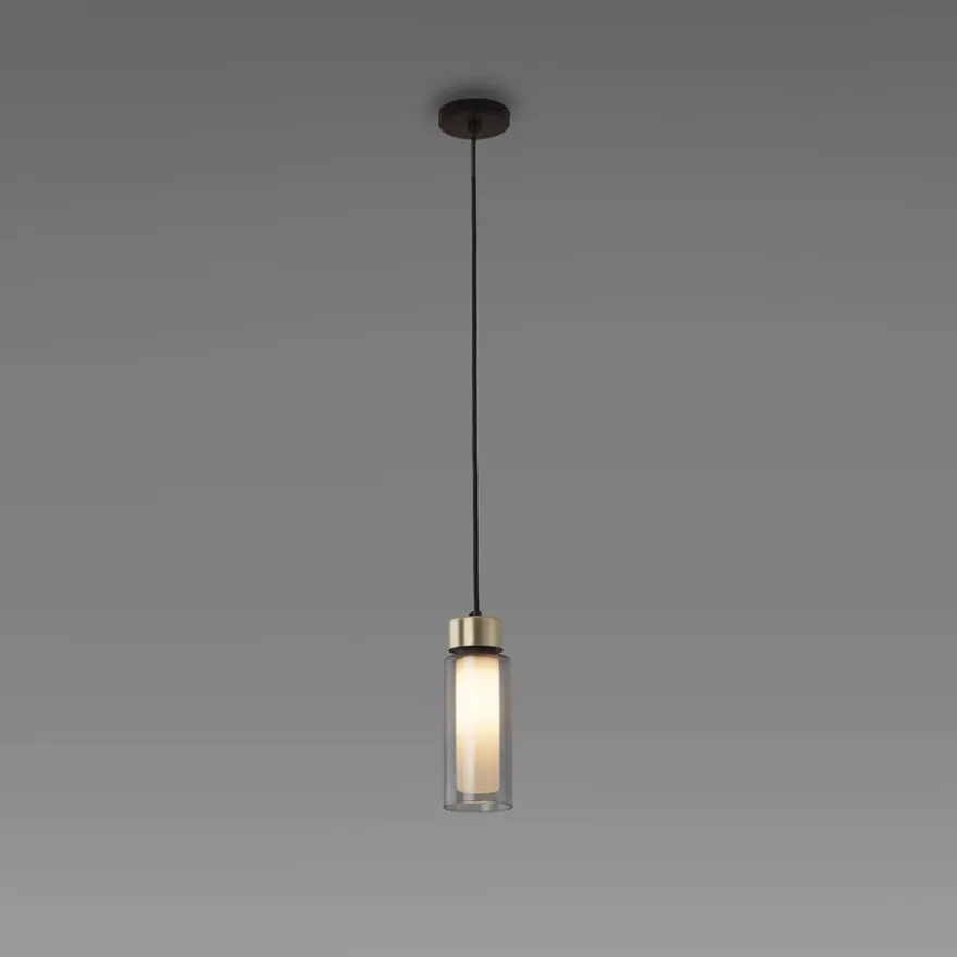 OSMAN Italienische Designleuchte Glas Messing