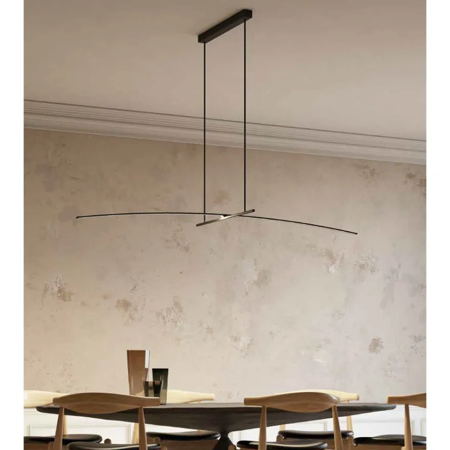 PETIT Lange Design Hängeleuchte mit 165 od. 200 cm