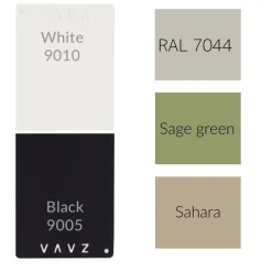 SAN BABILA Wandlampe mit zwei langen Auslegern