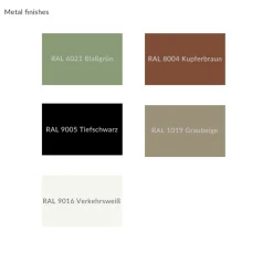 TARRO Kleine Pendelleuchte mit lackiertem Metallschirm