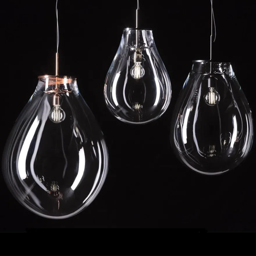 TIM Exklusive Glas-Pendelleuchte