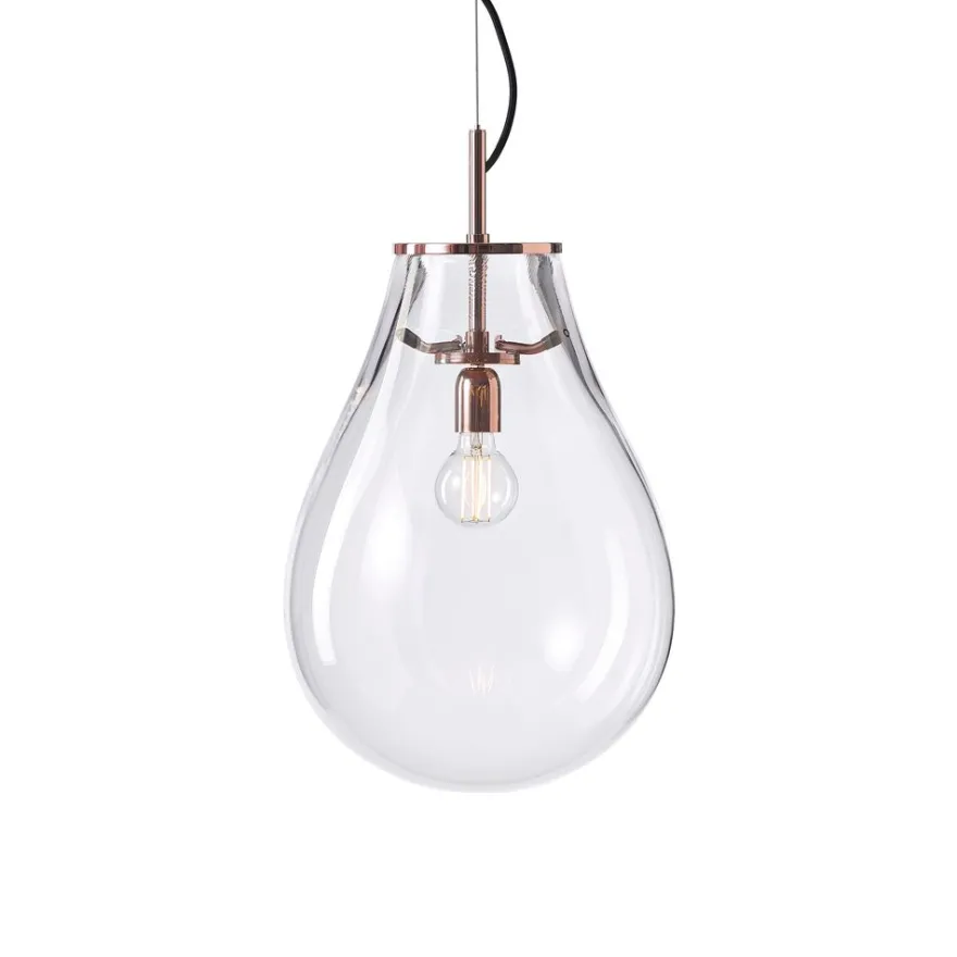 TIM Exklusive Glas-Pendelleuchte