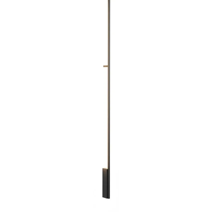 TWIGG Lange, schmale Wandleuchte in Schwarz