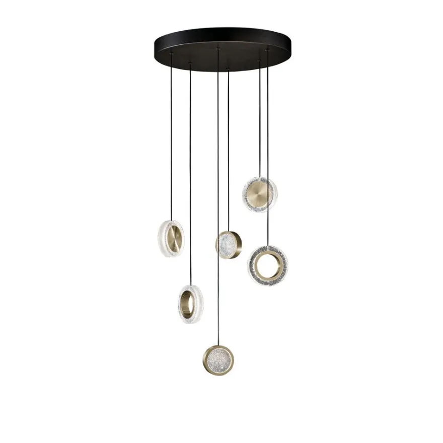 YO-YO 7-flammige Design Hängeleuchte